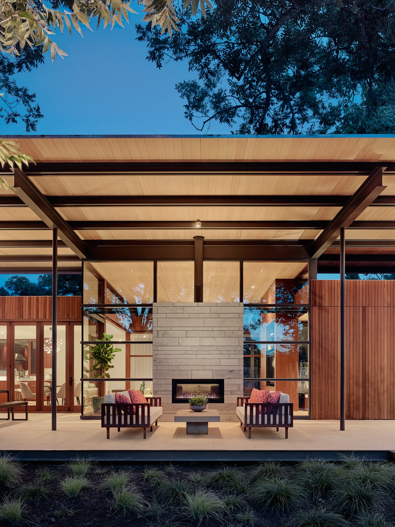 Canopy House - Patio; A Parallel Architecture