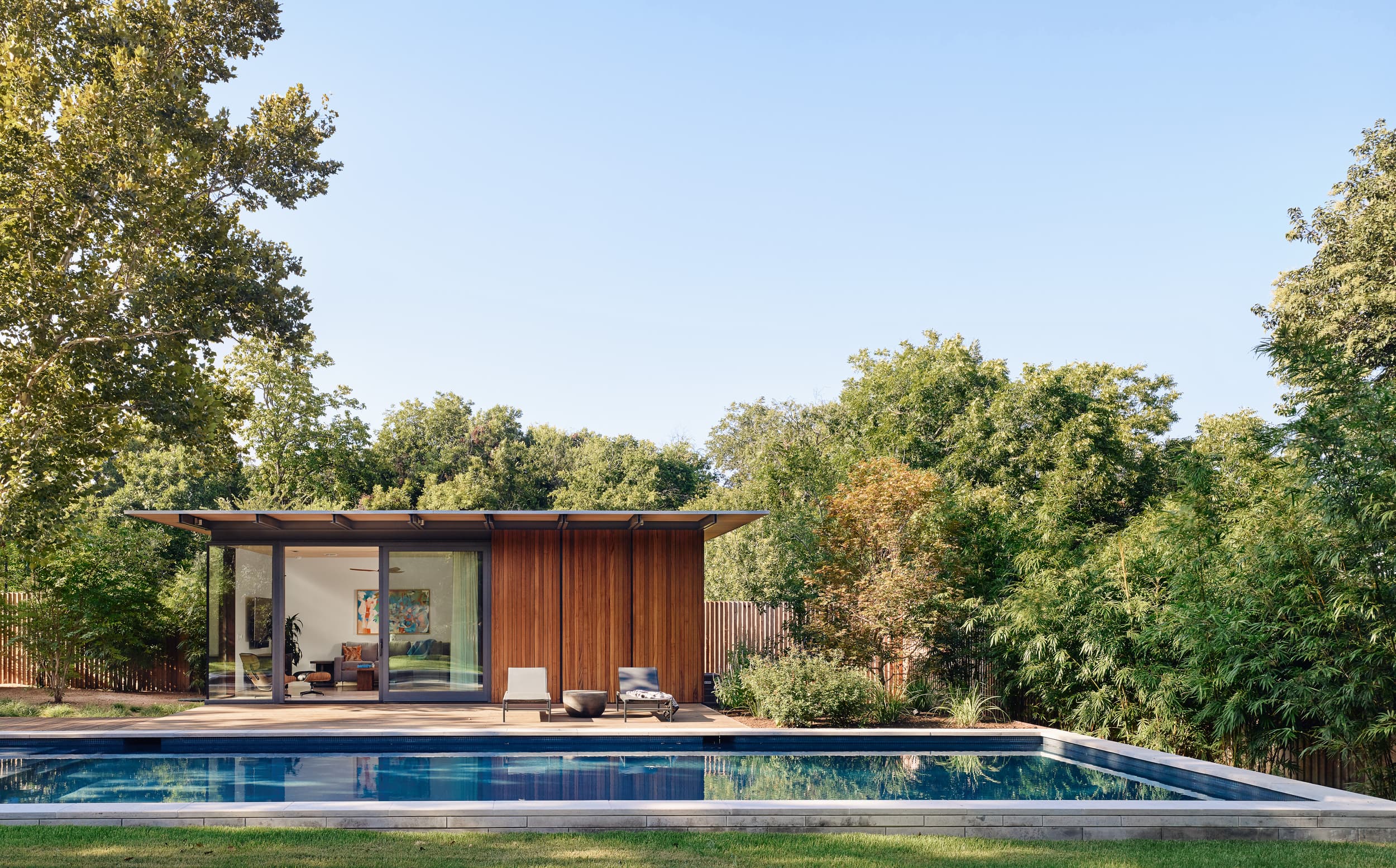 Canopy House - Pool; A Parallel Architecture