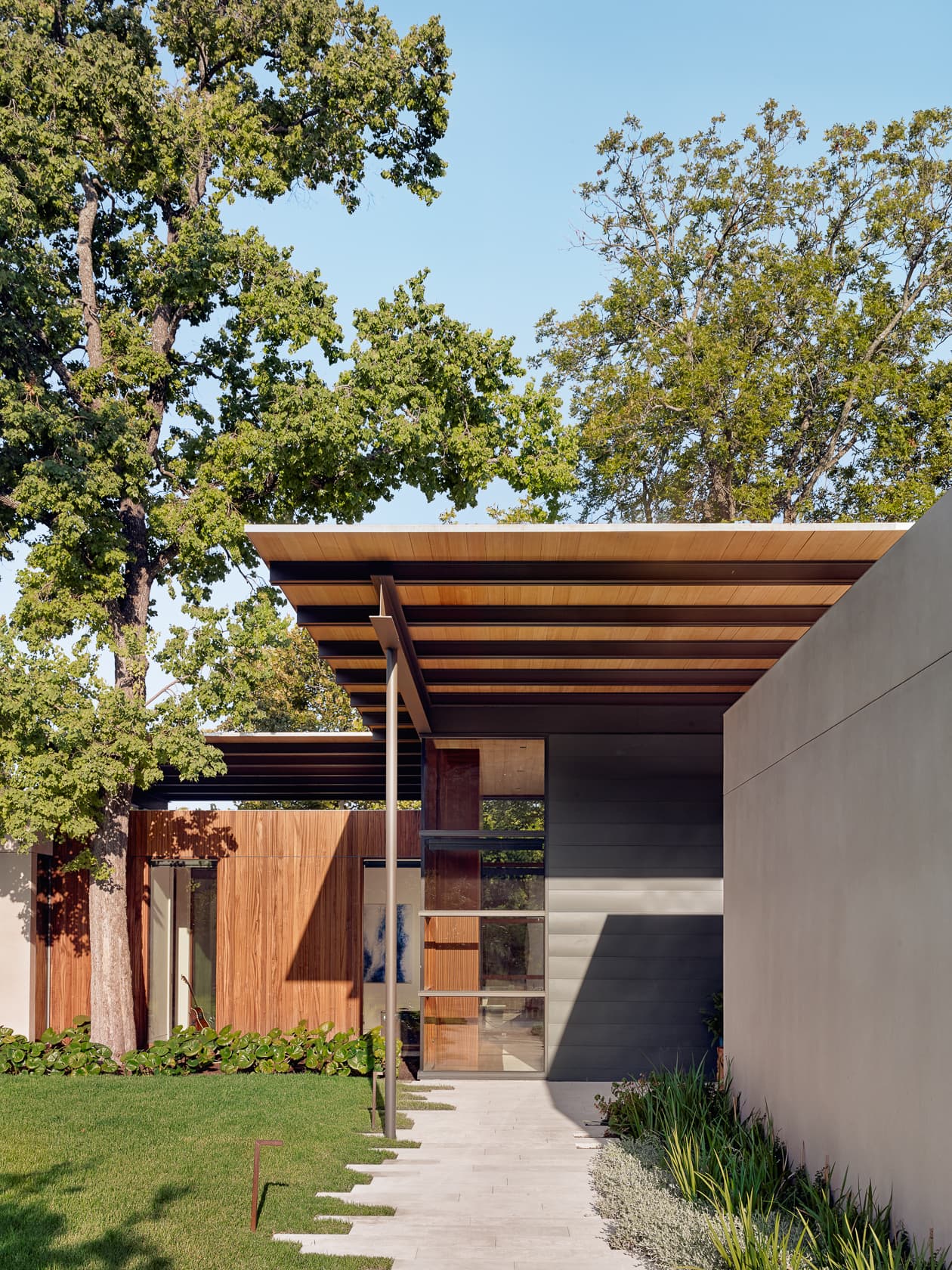 Canopy House - Entrance; A Parallel Architecture