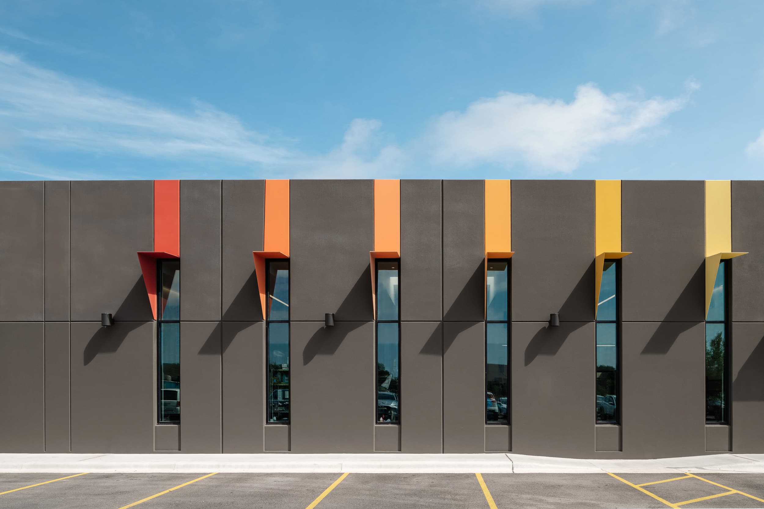 Ghostline Kitchens - Side Elevation; A Parallel Architecture