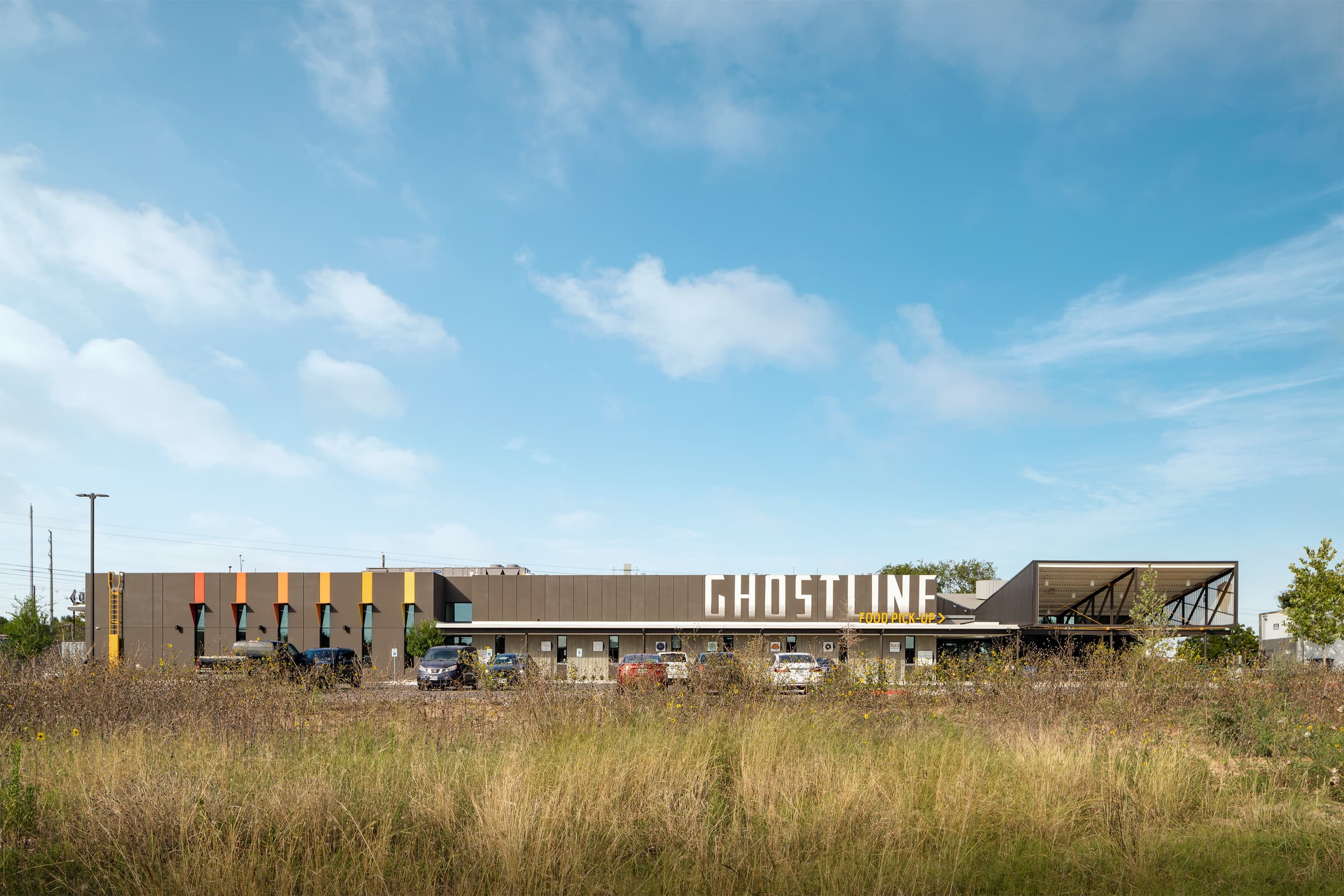 Ghostline Kitchens - Front Elevation; A Parallel Architecture