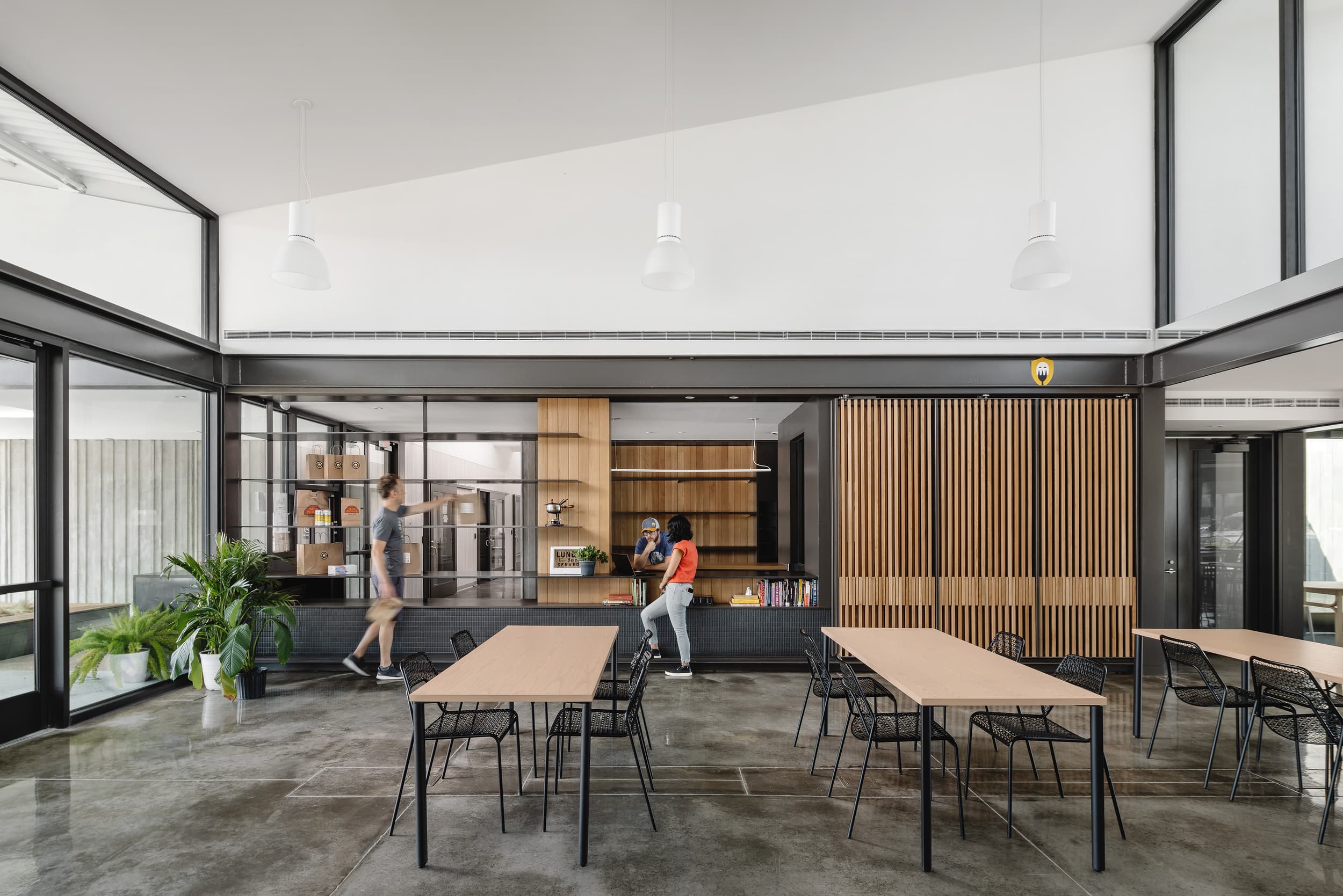 Ghostline Kitchens - Indoor Dining Area; A Parallel Architecture