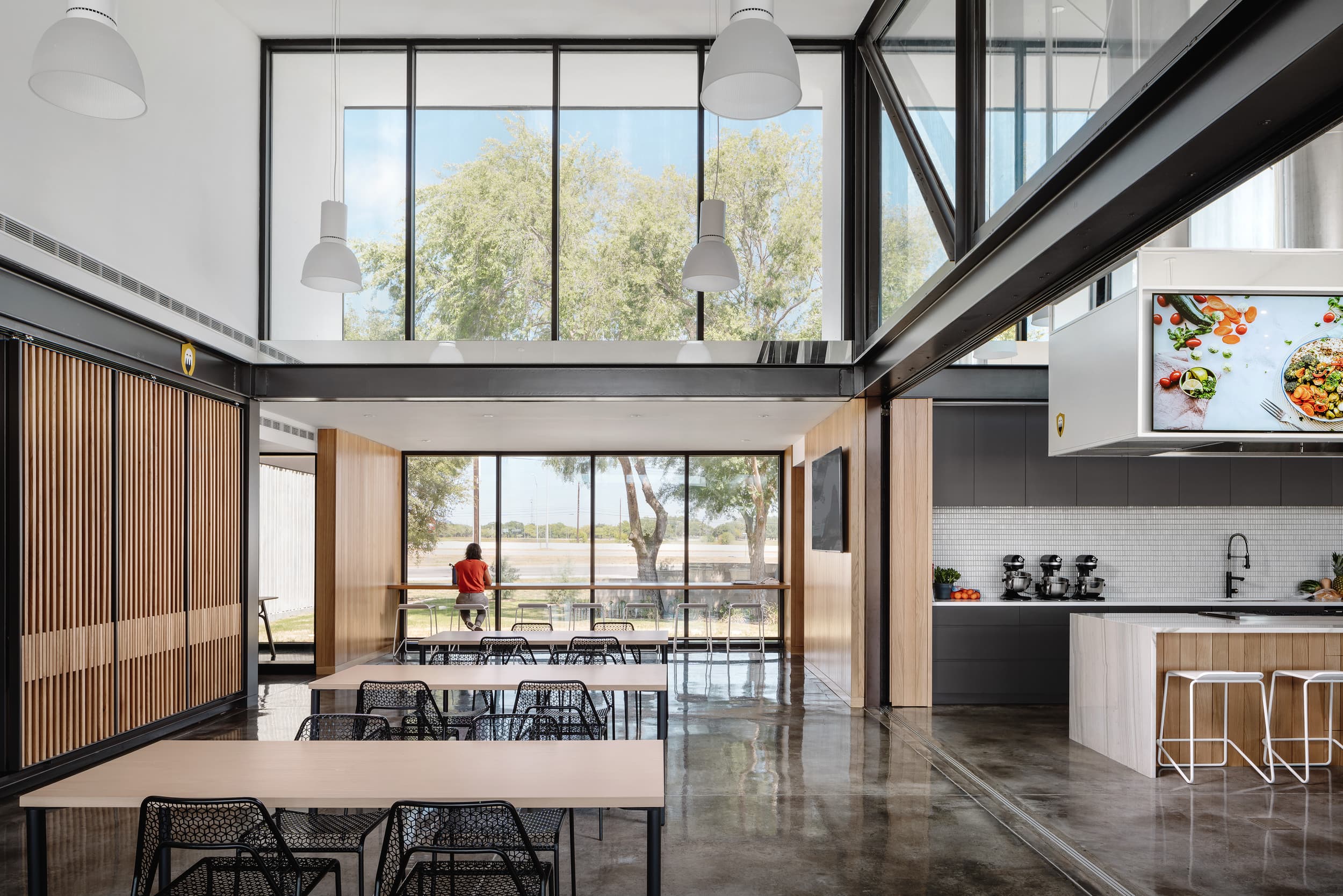 Ghostline Kitchens - Indoor Dining Area 2; A Parallel Architecture
