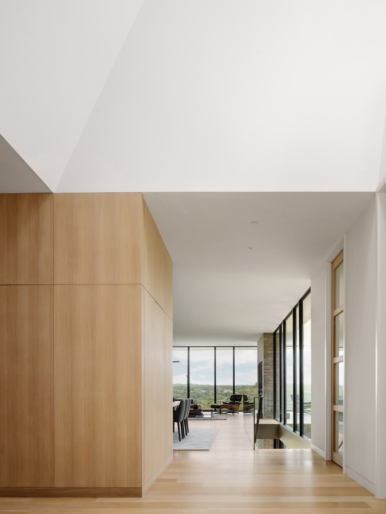 Inwood Residence - Entry; A Parallel Architecture