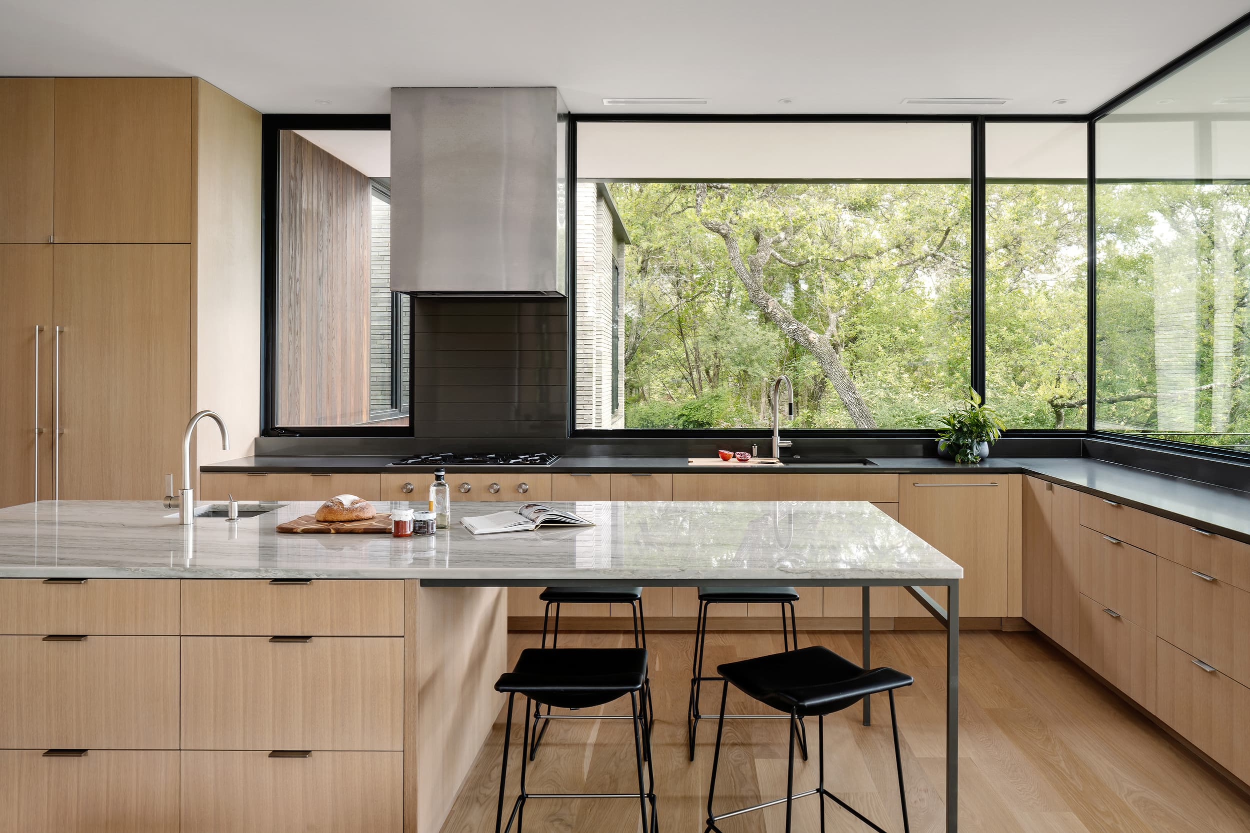 Inwood Residence - Kitchen; A Parallel Architecture