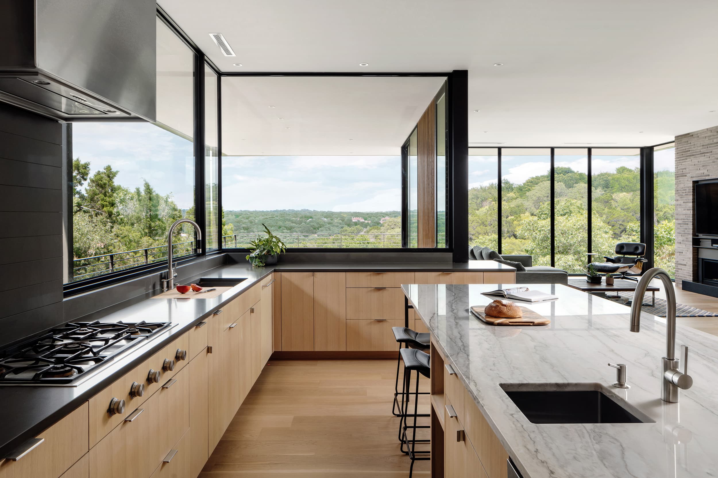 Inwood Residence - Kitchen; A Parallel Architecture