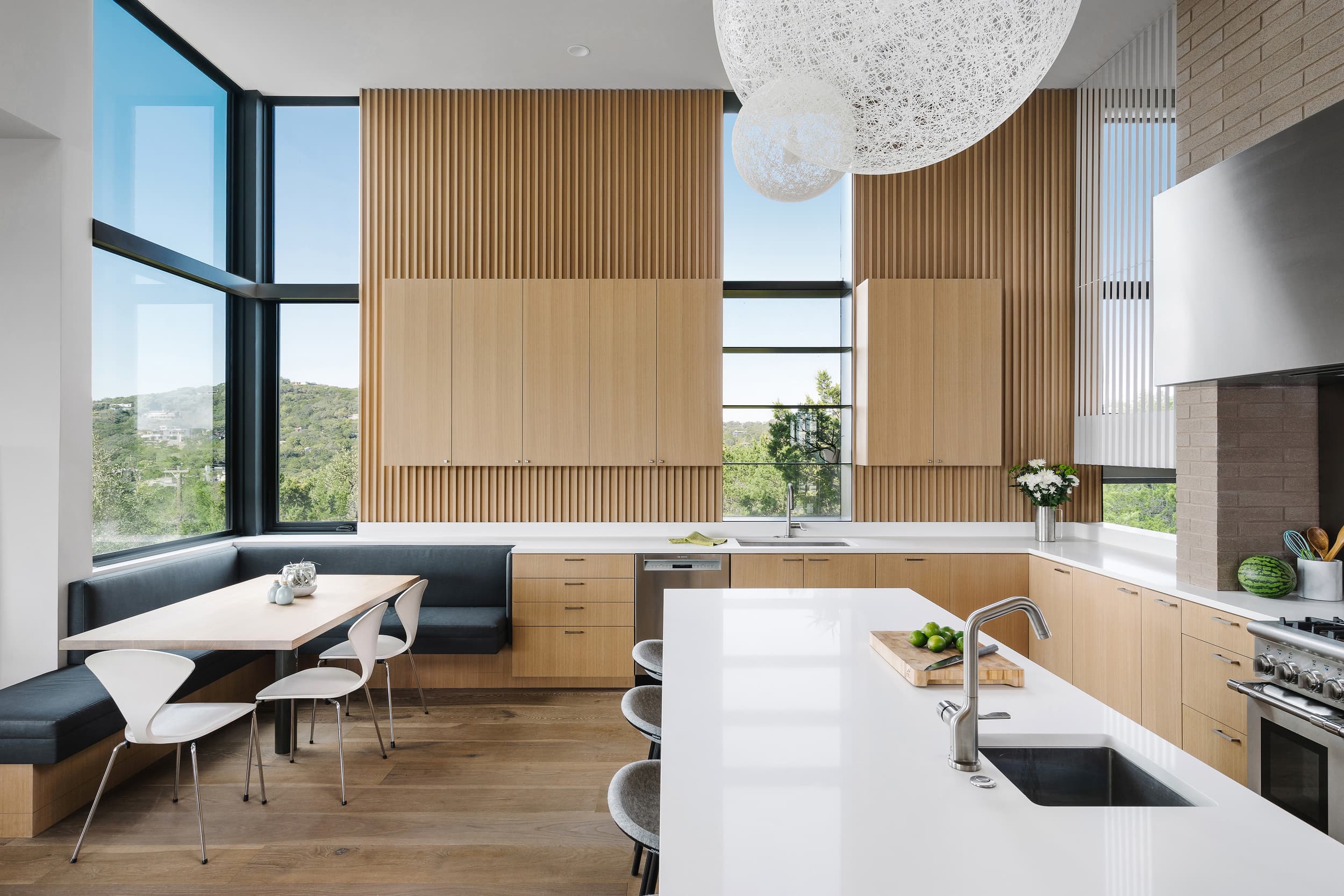 Mt Larson Residence - Kitchen; A Parallel Architecture