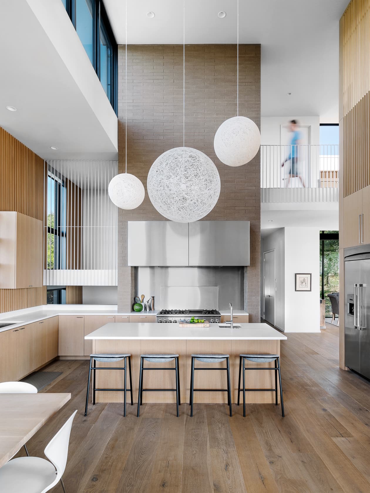 Mt Larson Residence - Kitchen; A Parallel Architecture