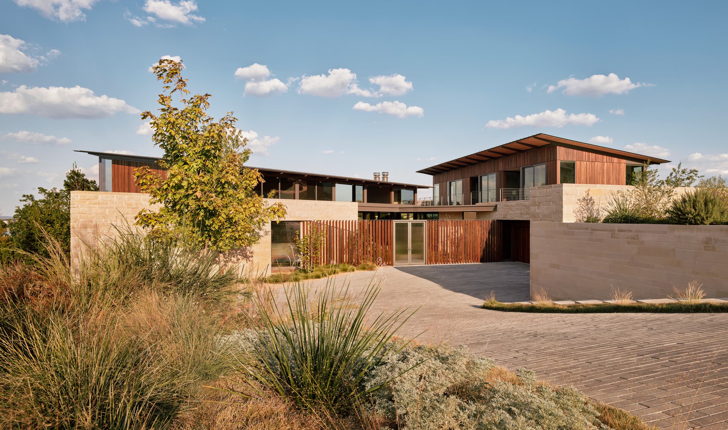 Overlook House - Driveway; A Parallel Architecture