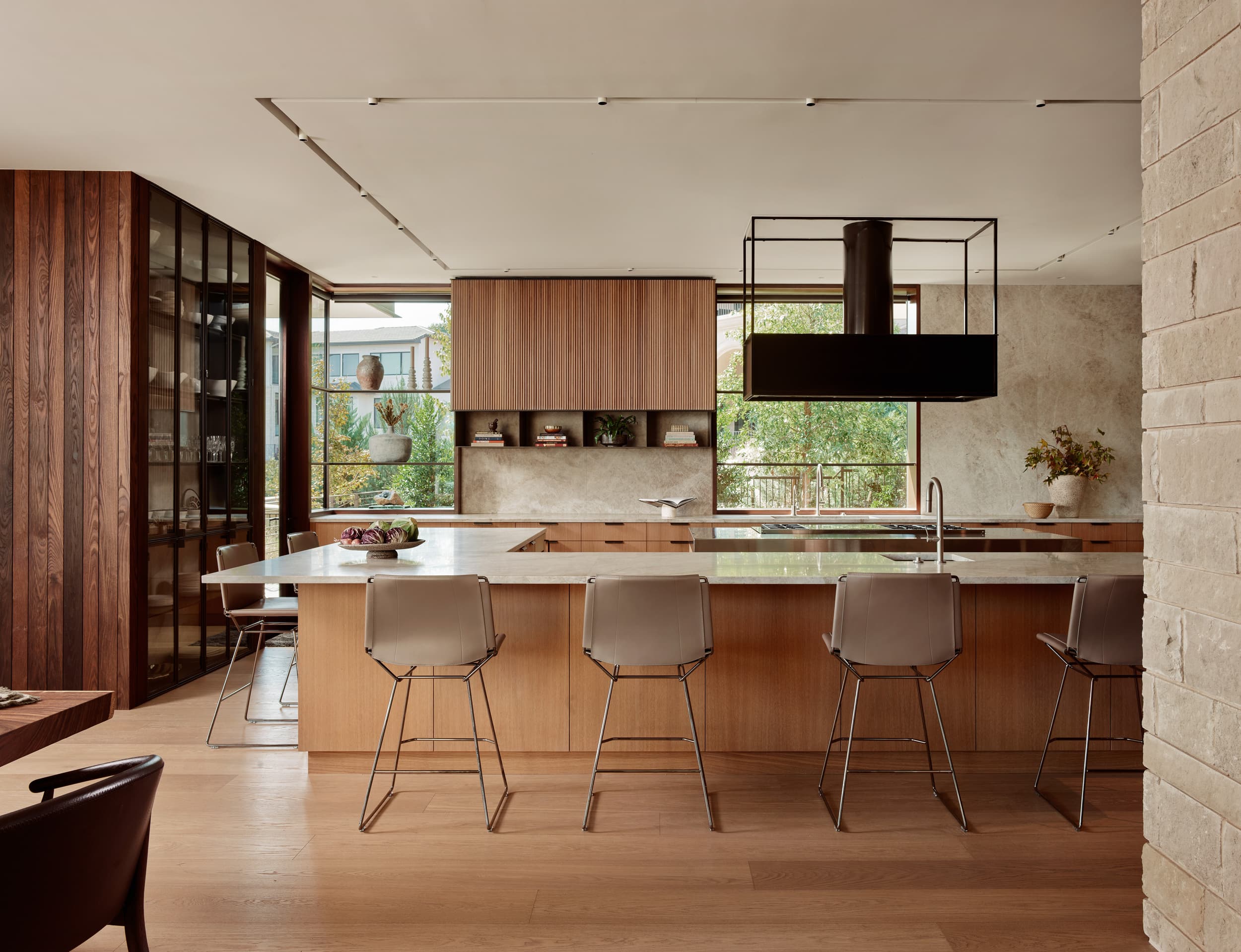 Overlook House - Kitchen; A Parallel Architecture