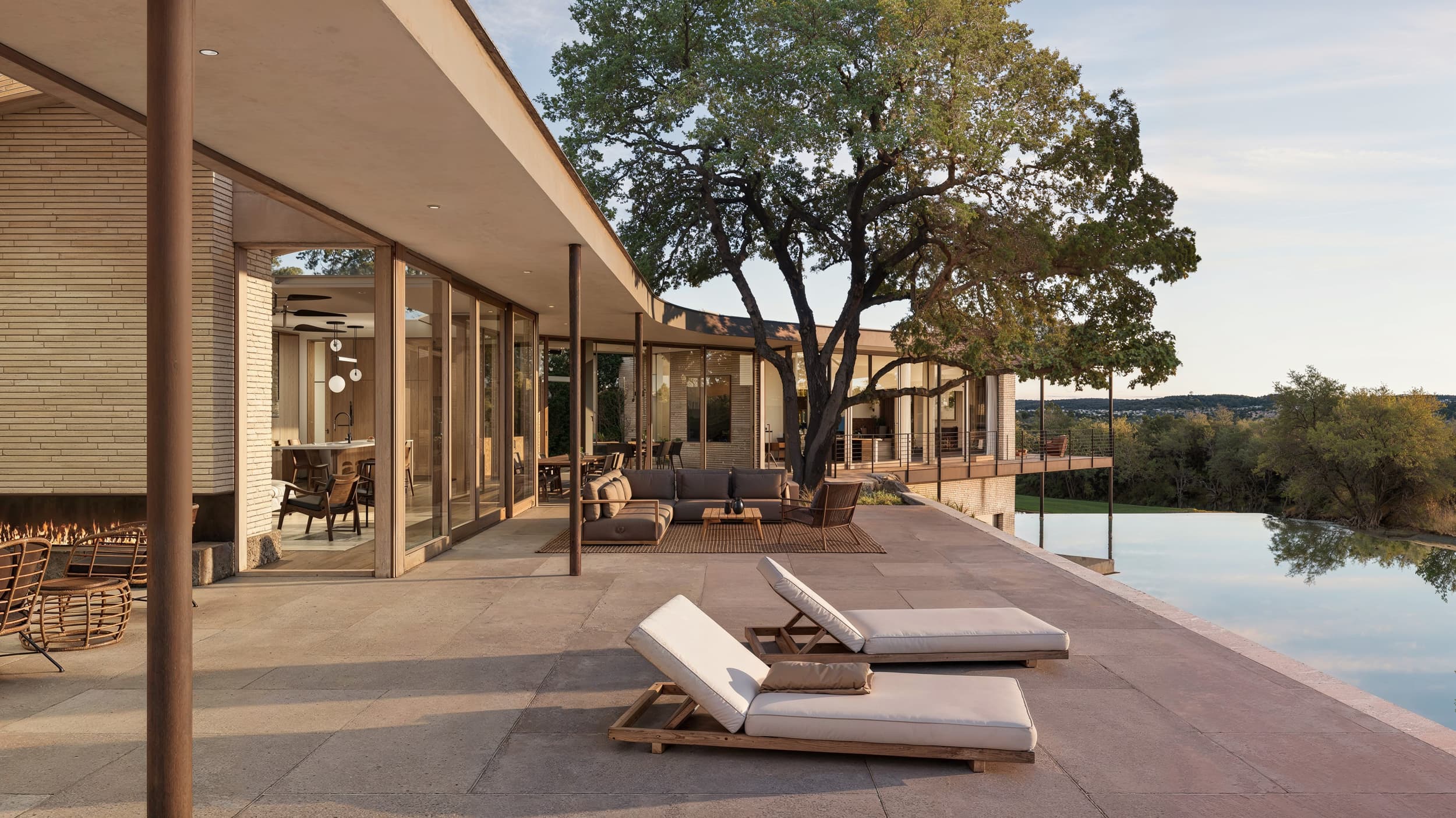 Pedernales Falls Ranch - Pool Deck; A Parallel Architecture