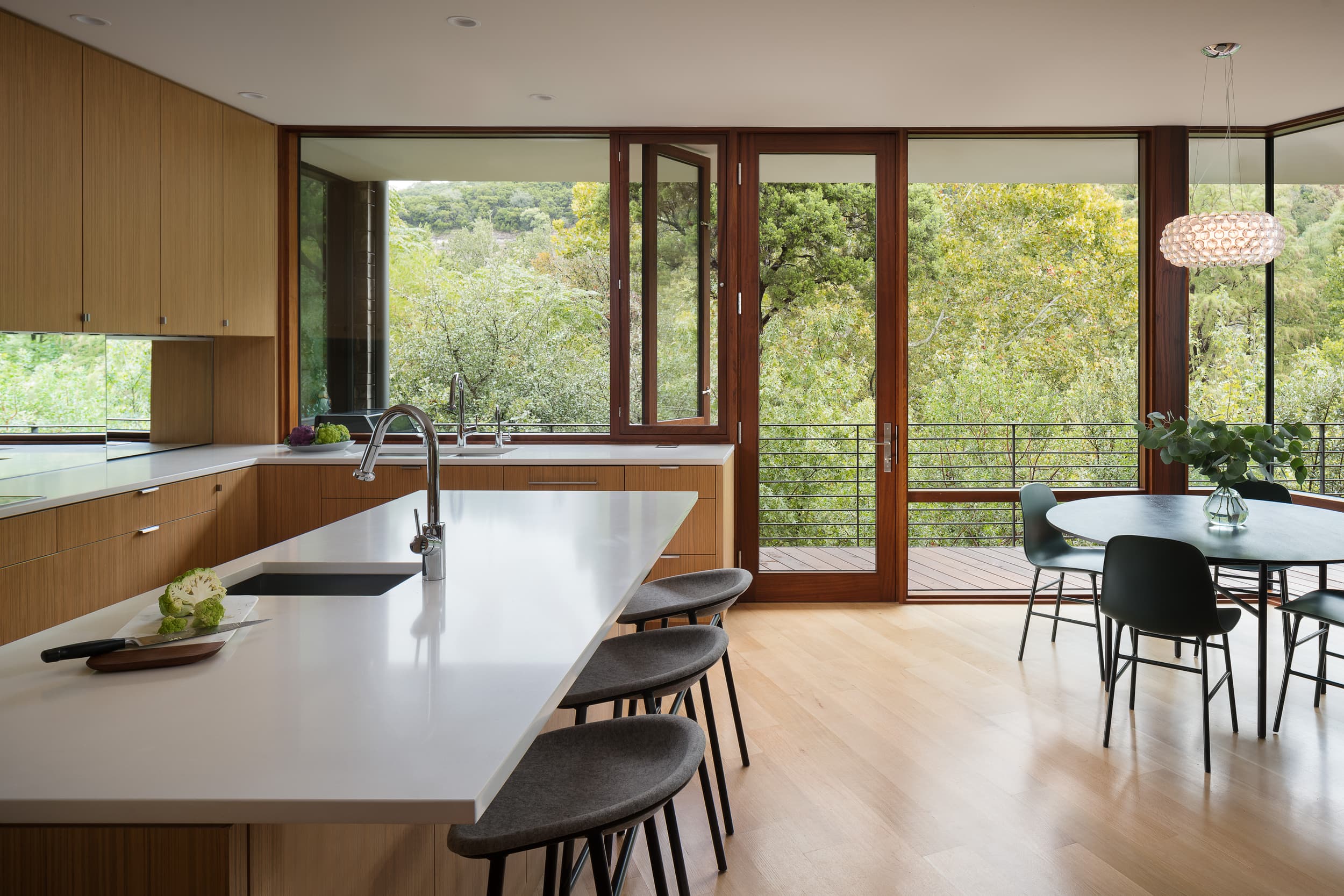 Radial House - Kitchen; A Parallel Architecture