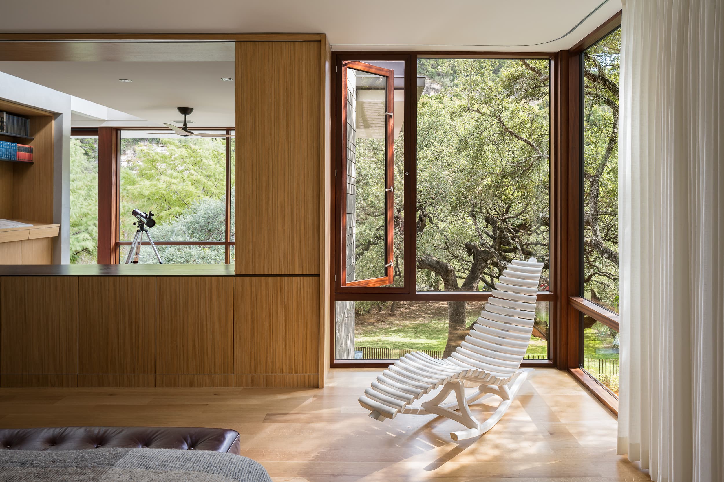 Radial House - Seating Area; A Parallel Architecture