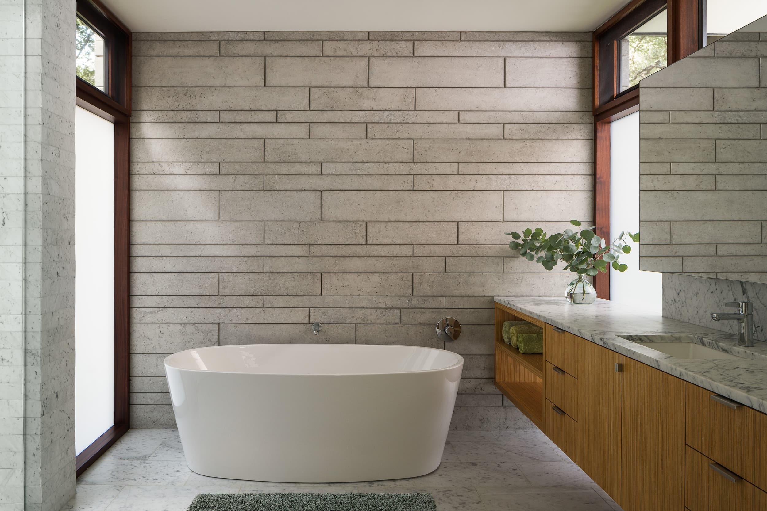 Radial House - Primary Bathtub; A Parallel Architecture