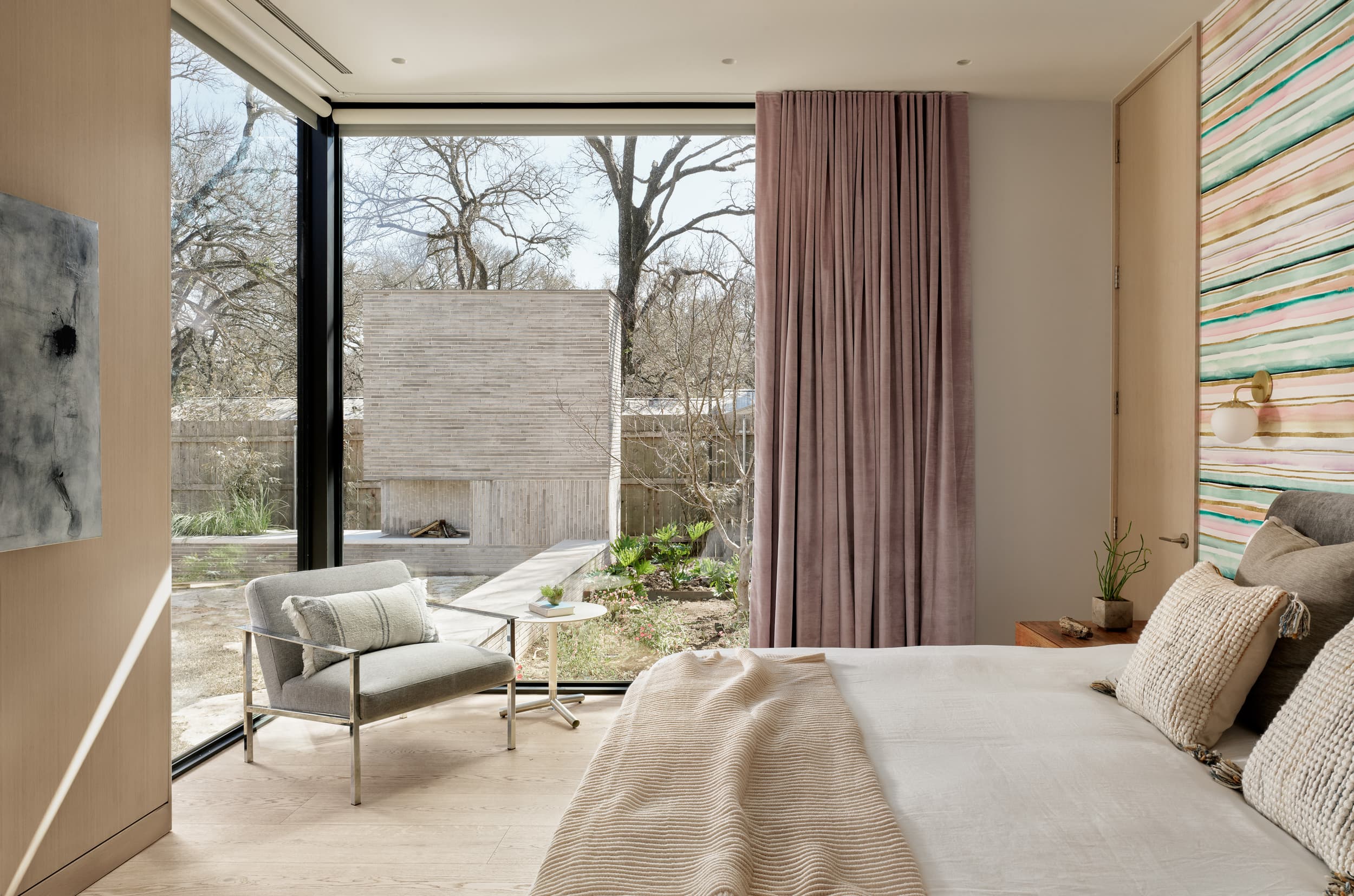 Rollingwood Residence - Primary Bedroom; A Parallel Architecture