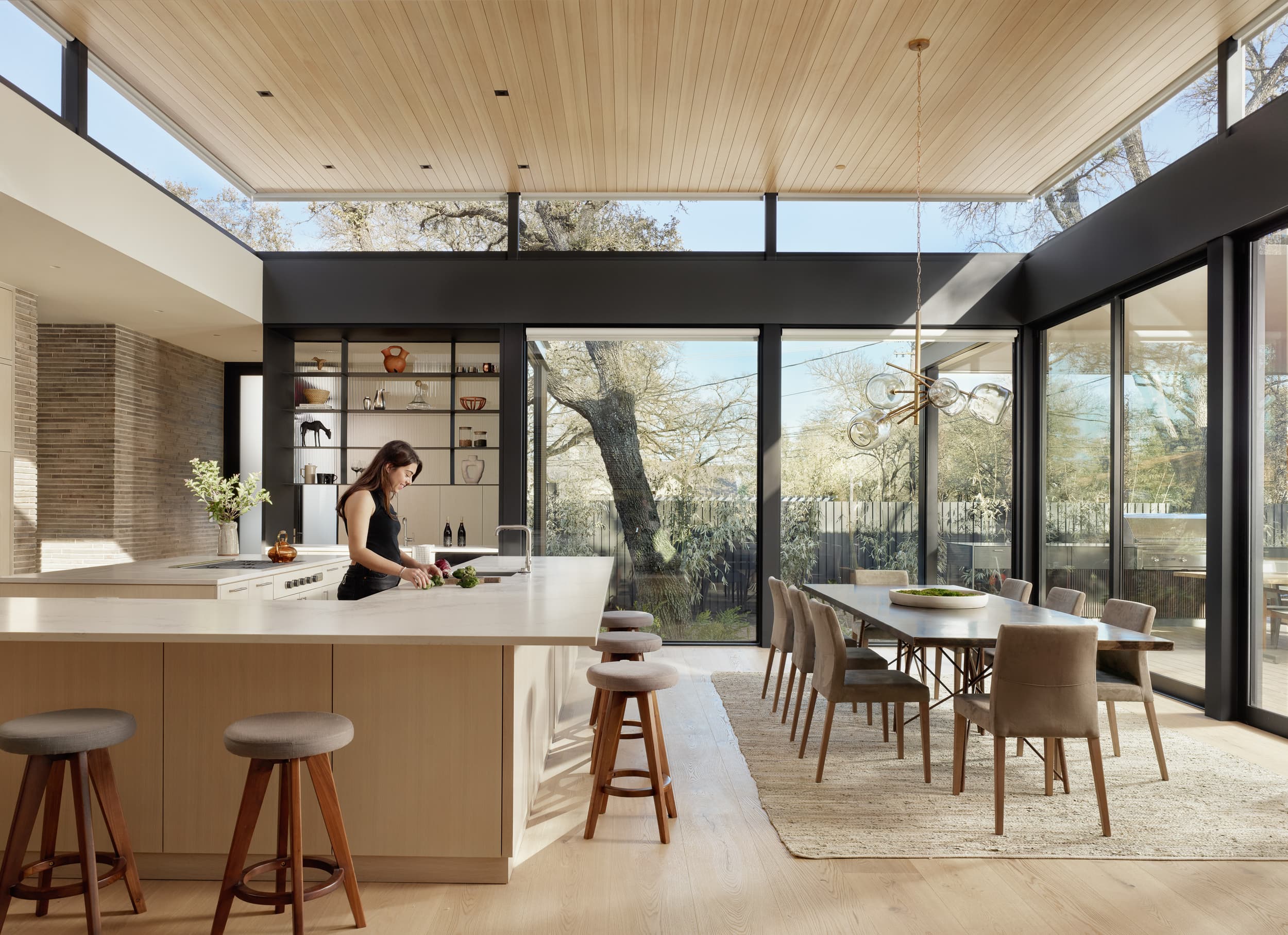 Rollingwood Residence - Kitchen; A Parallel Architecture