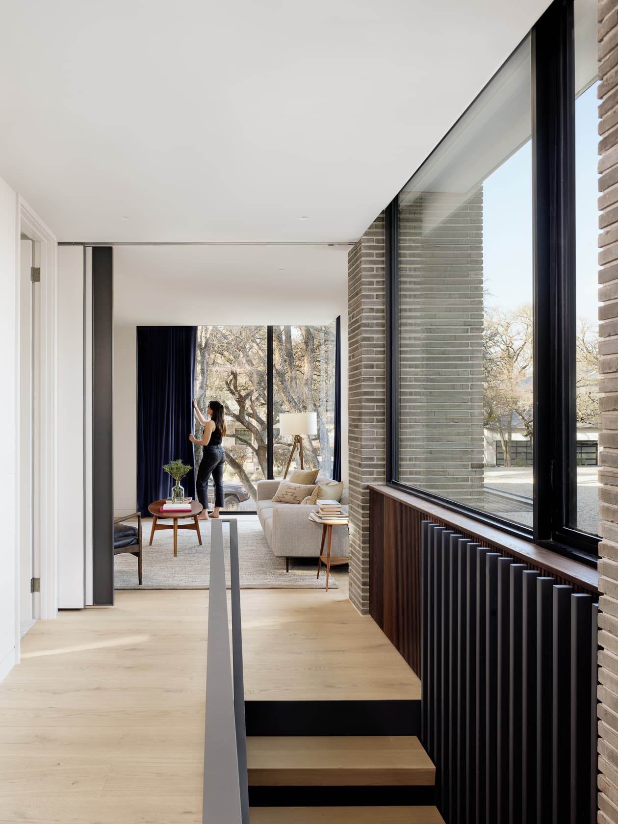 Rollingwood Residence - Stair landing; A Parallel Architecture