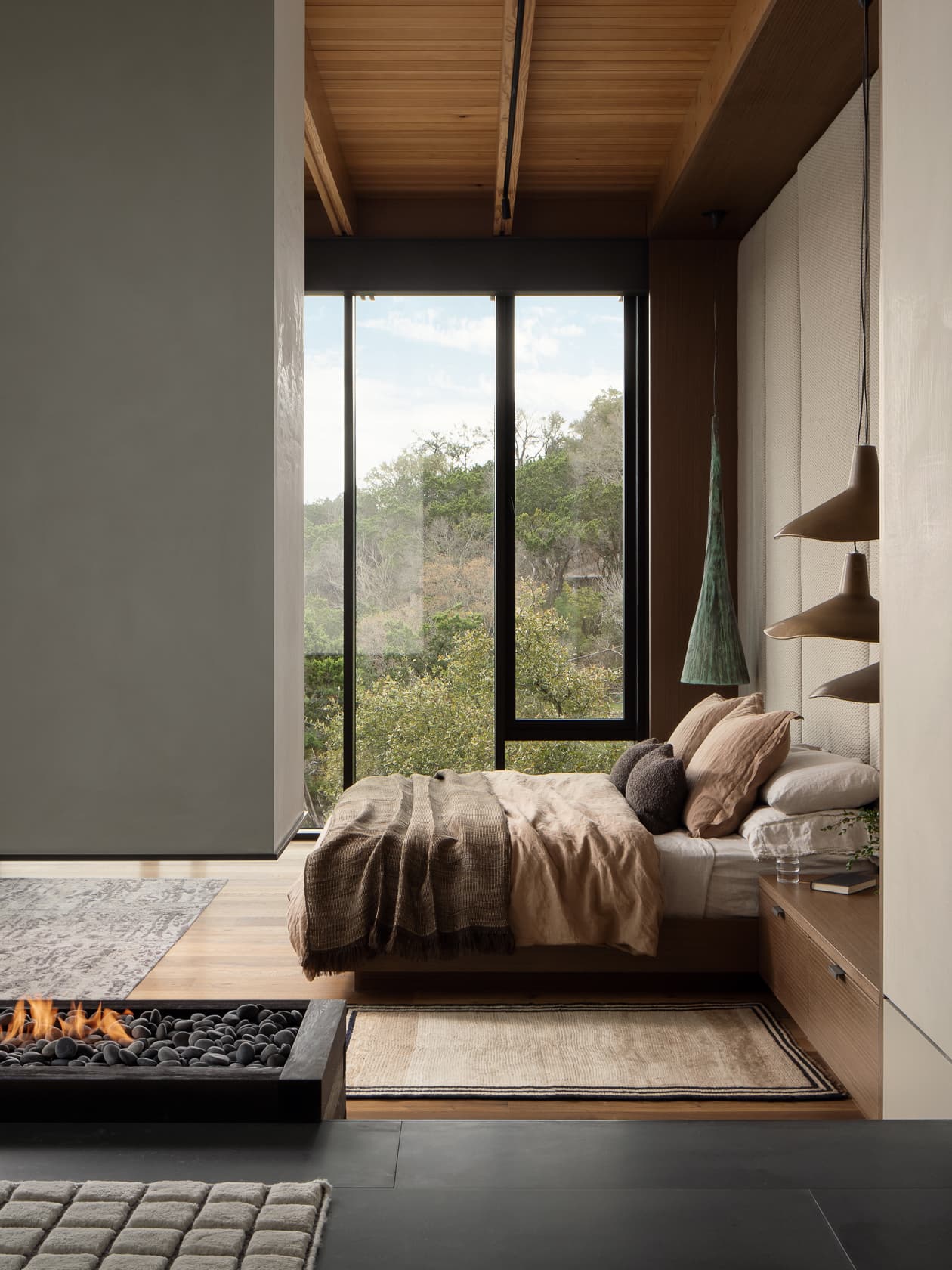 Terrace Mountain Residence - Primary Bedroom; A Parallel Architecture