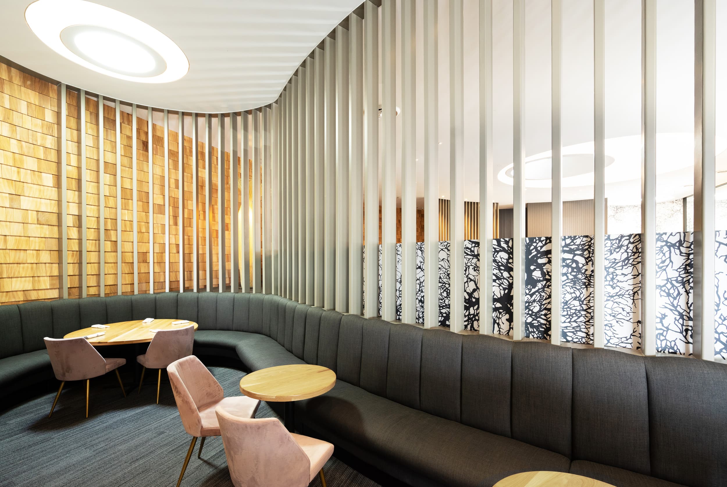 Uptown Sushi - Dining Area; A Parallel Architecture