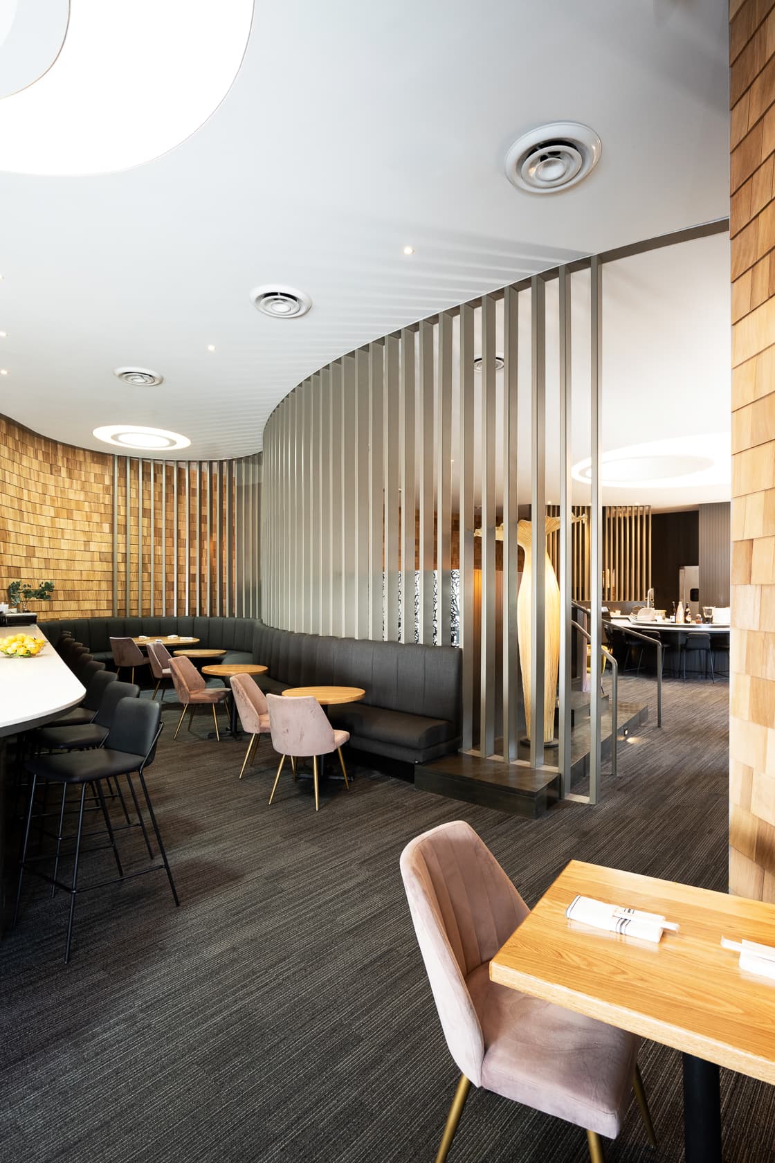 Uptown Sushi - Dining Area; A Parallel Architecture