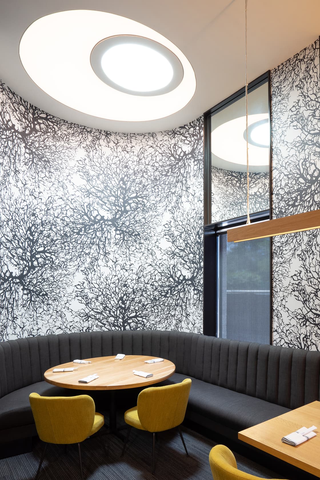 Uptown Sushi - Bench Seating; A Parallel Architecture
