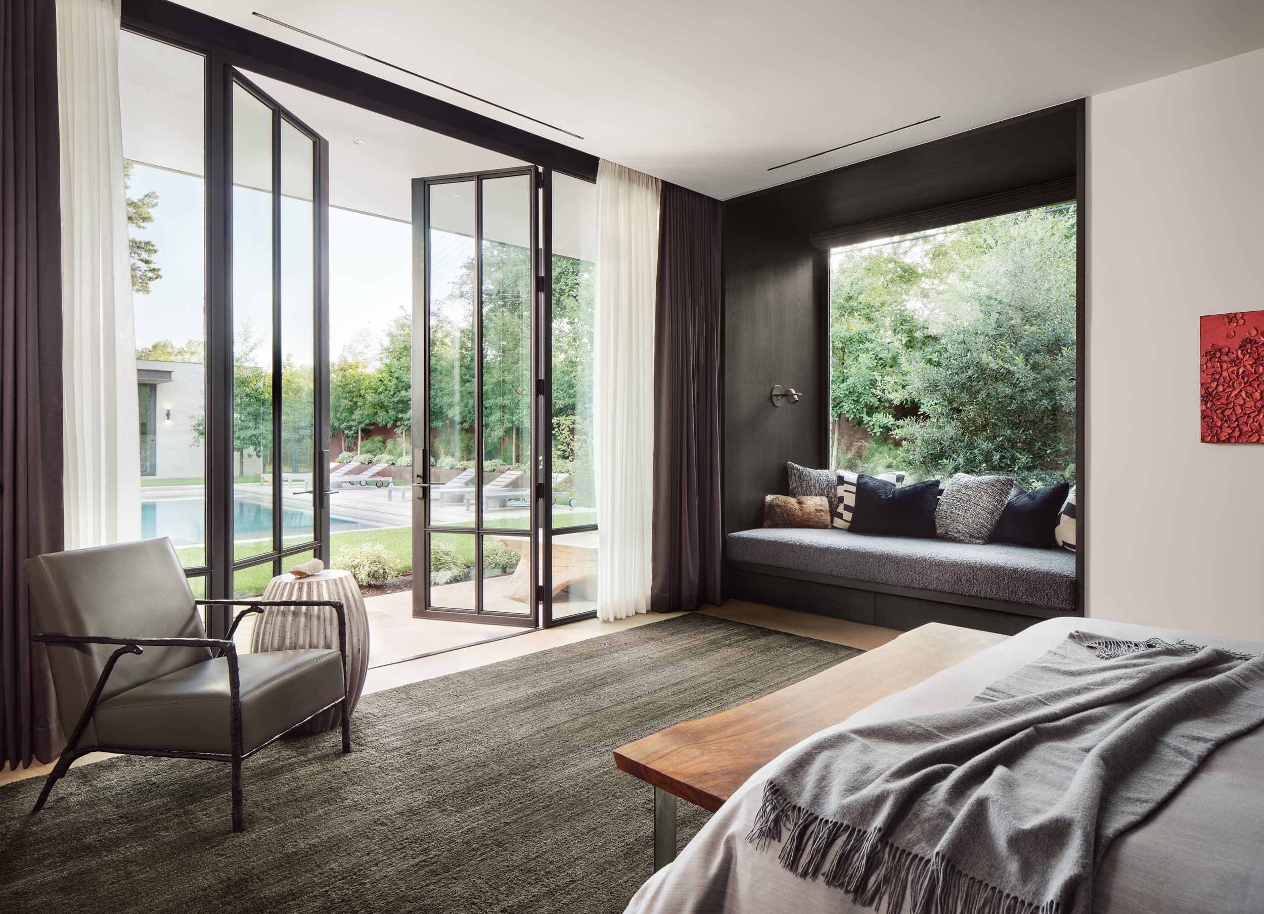West Lynn Residence - Primary Bedroom; A Parallel Architecture
