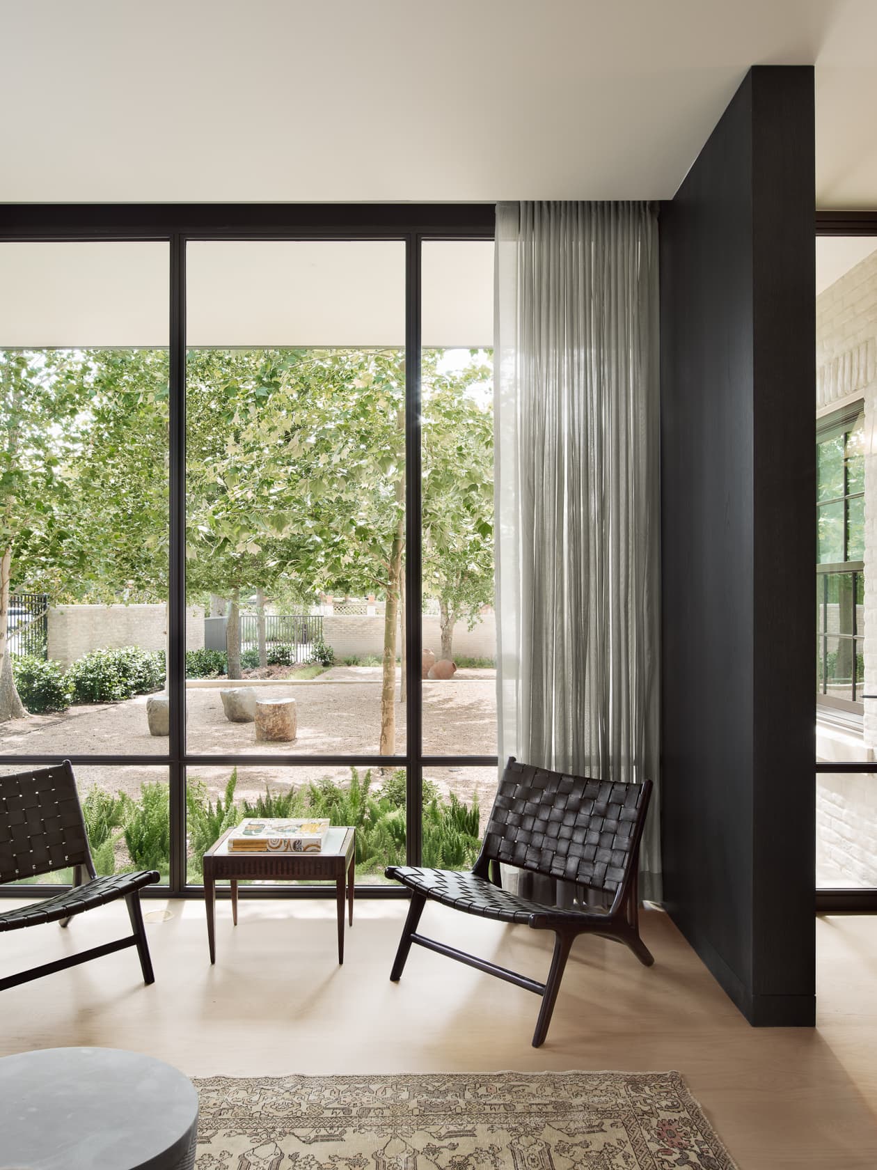 West Lynn Residence - Courtyard View; A Parallel Architecture