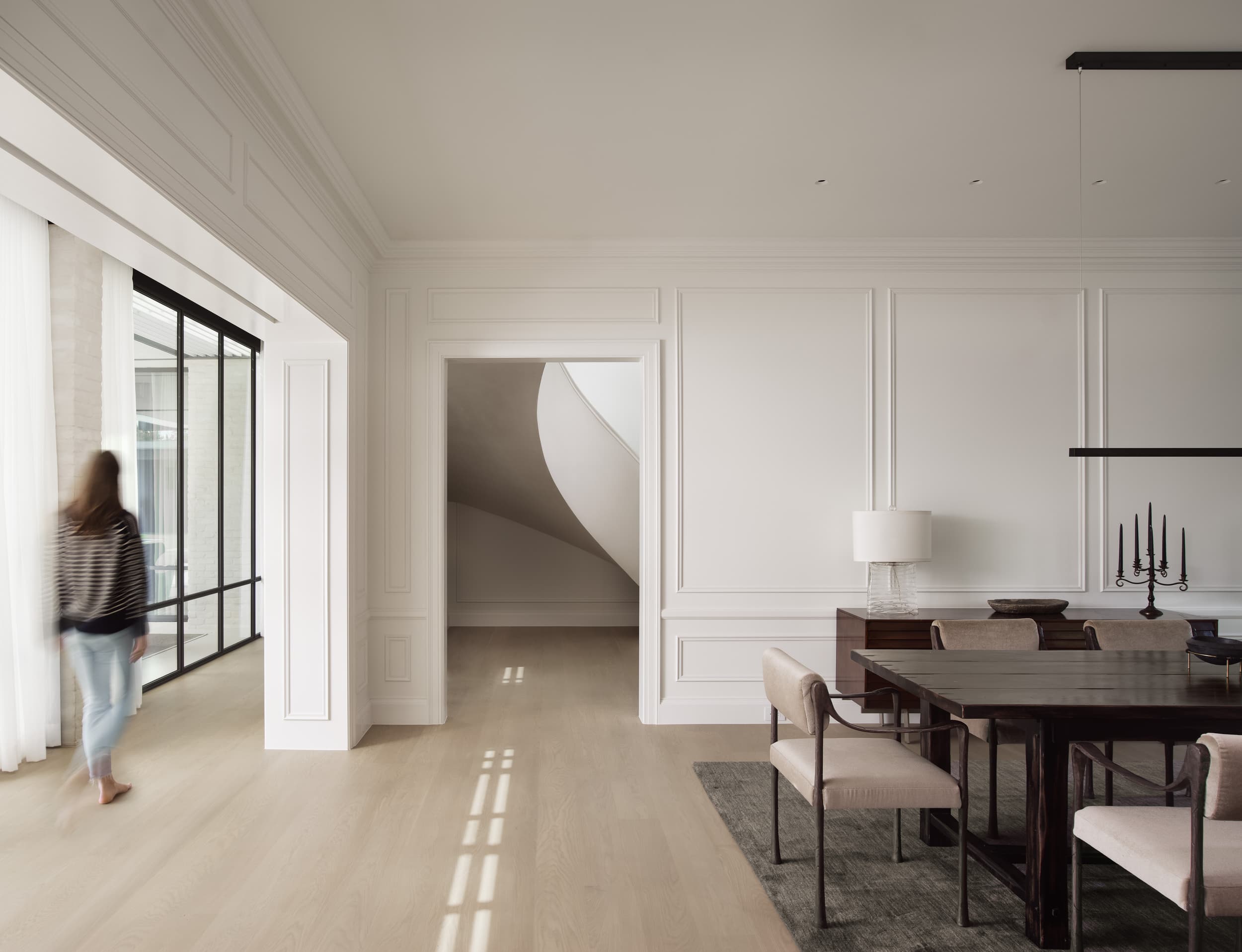 West Lynn Residence - Dining Room; A Parallel Architecture