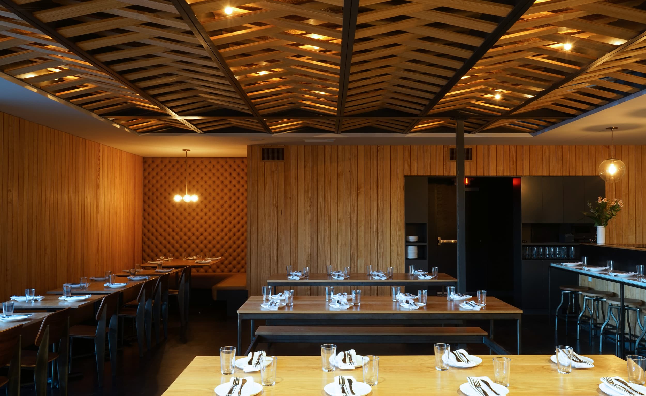 Manor Road Pizzeria - Dining Area; A Parallel Architecture