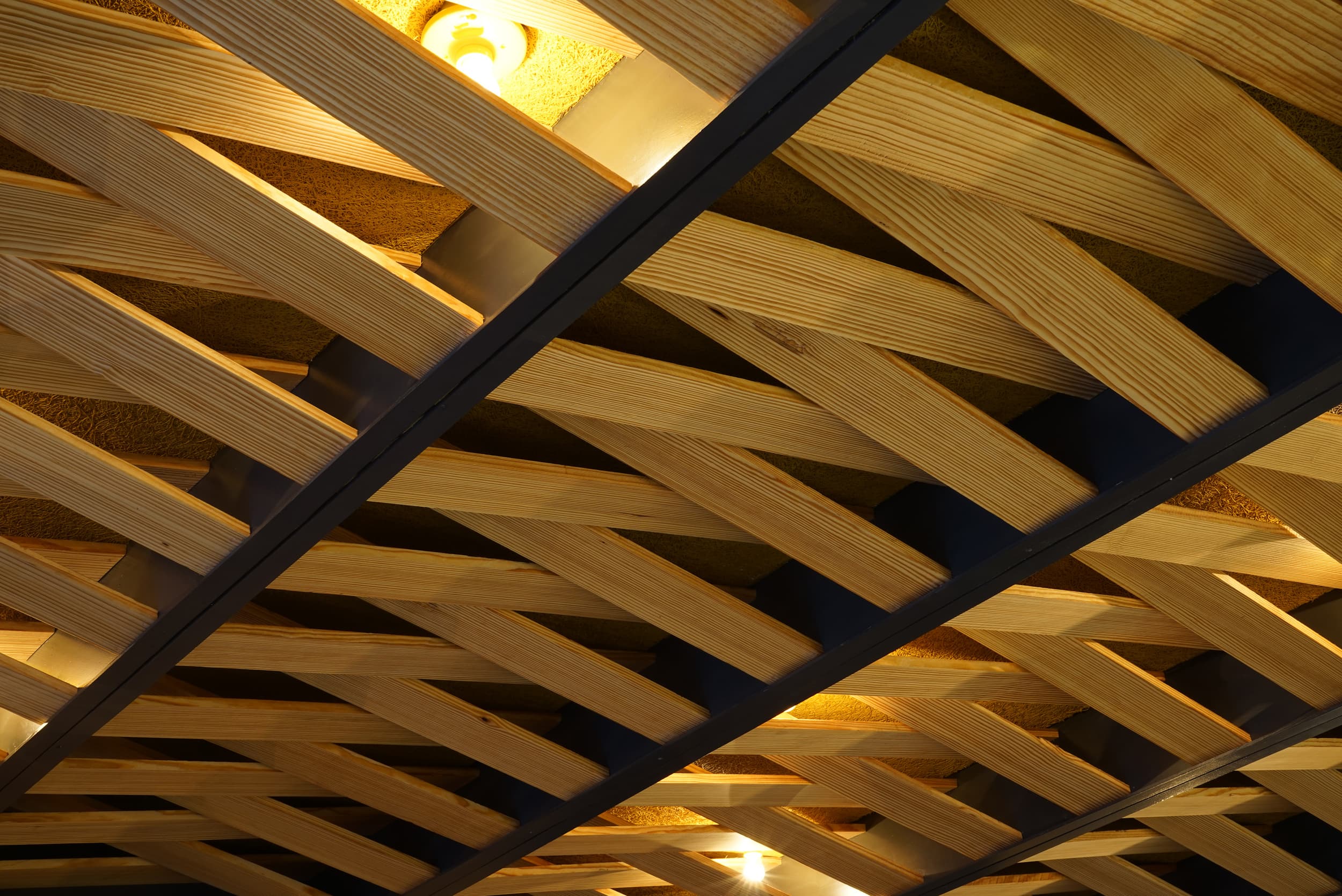 Manor Road Pizzeria - Ceiling; A Parallel Architecture