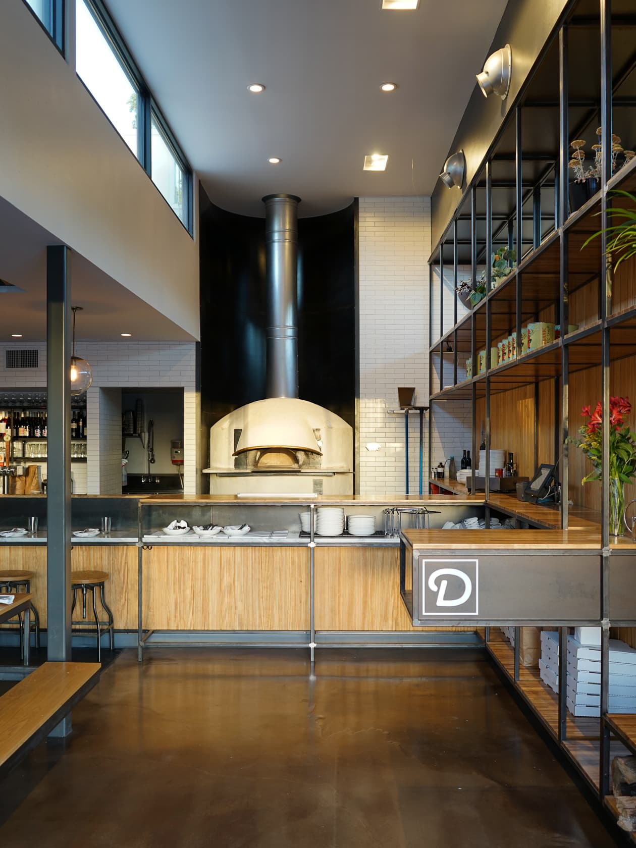 Manor Road Pizzeria - Pizza Oven; A Parallel Architecture