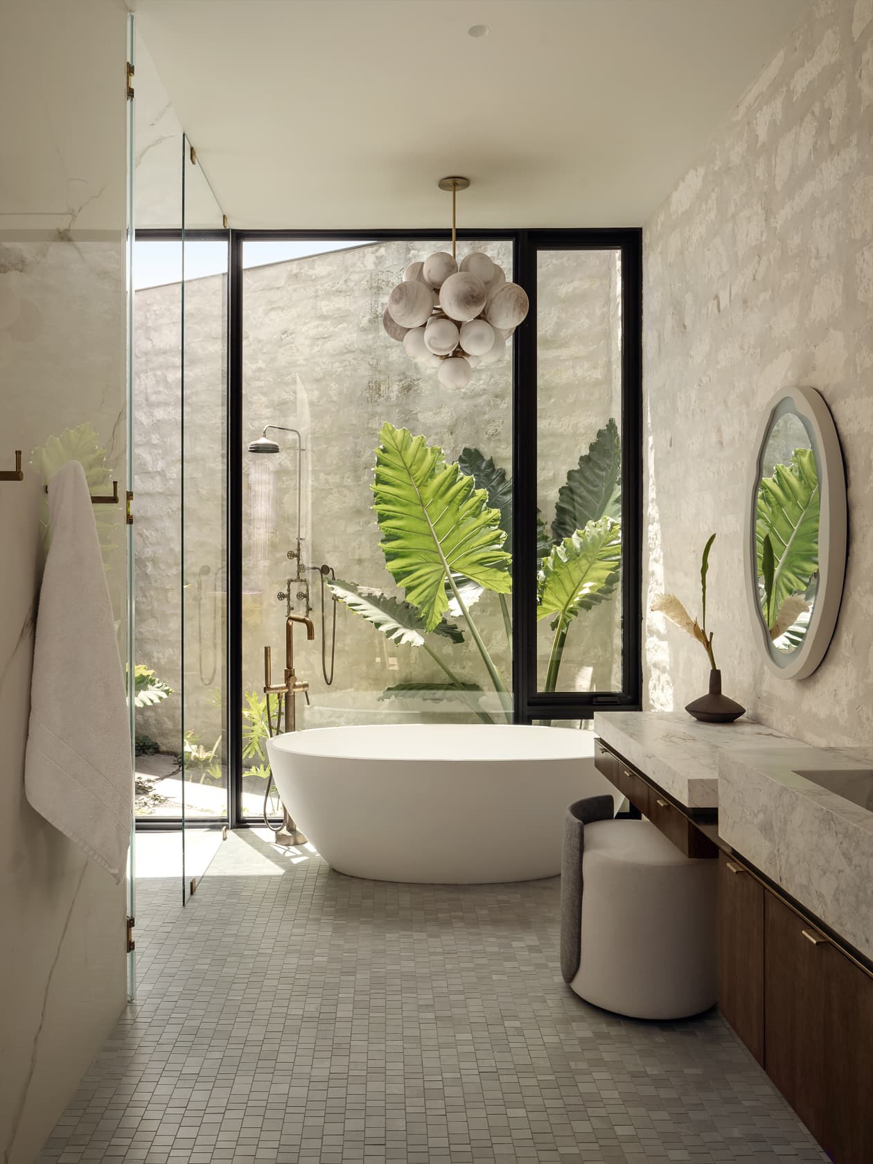 Timberline Residence - Primary Bathroom; A Parallel Architecture