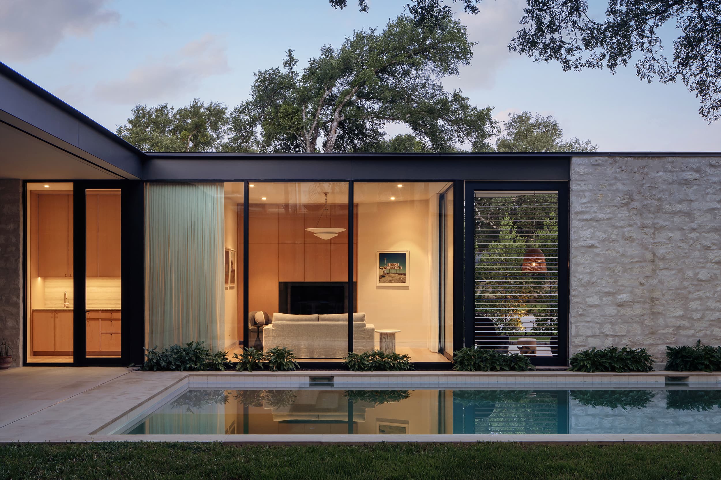 Timberline Residence - Backyard; A Parallel Architecture