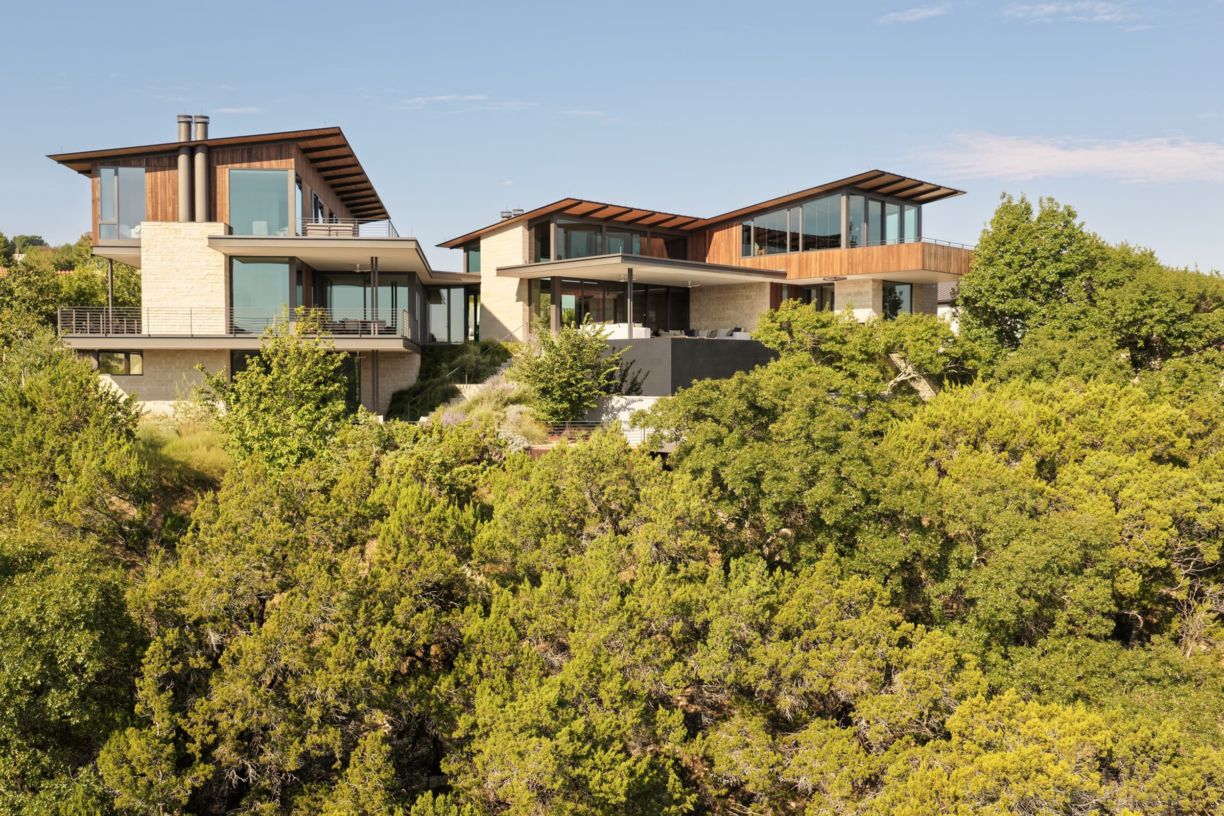 Overlook House - Rear Elevation; A Parallel Architecture